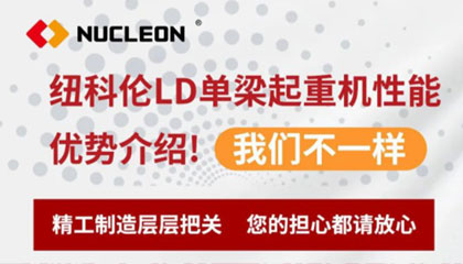 杏彩体育官网LD单梁起重机性能优势介绍！我们不一样